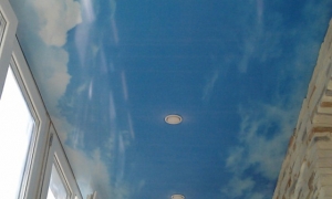 Tavan cu imagine decorat cu Spot-uri