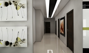 Tavan iluminat cu Banda Led