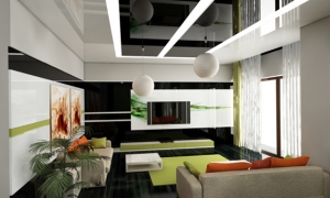 Tavan iluminat cu Banda Led